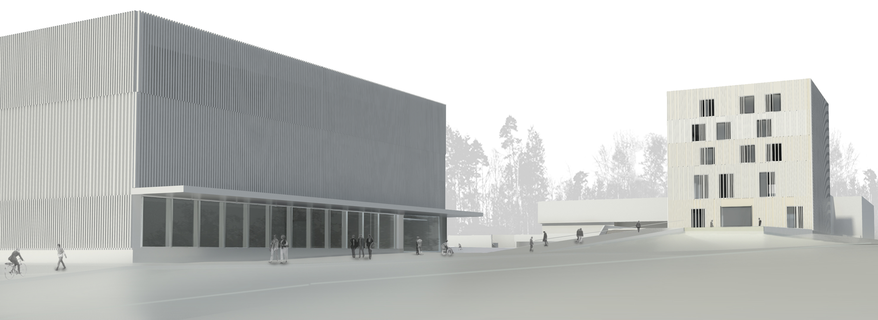 : Centre de sport et les sciences du sport (ZSSw) Neufeld, Bern, bauzeit architekten
