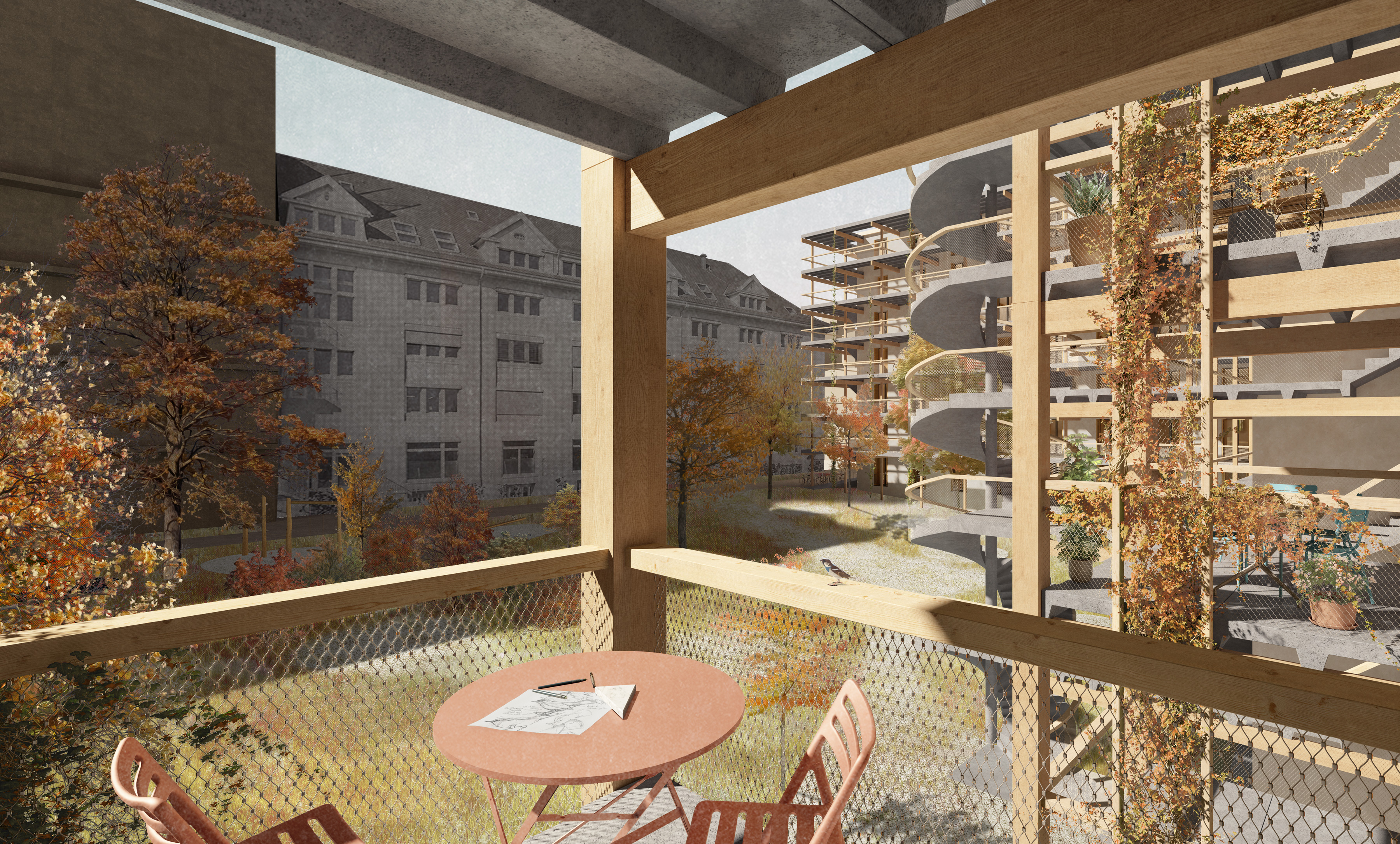 : Projet urbain Voltanord îlot 5, Basel, bauzeit architekten