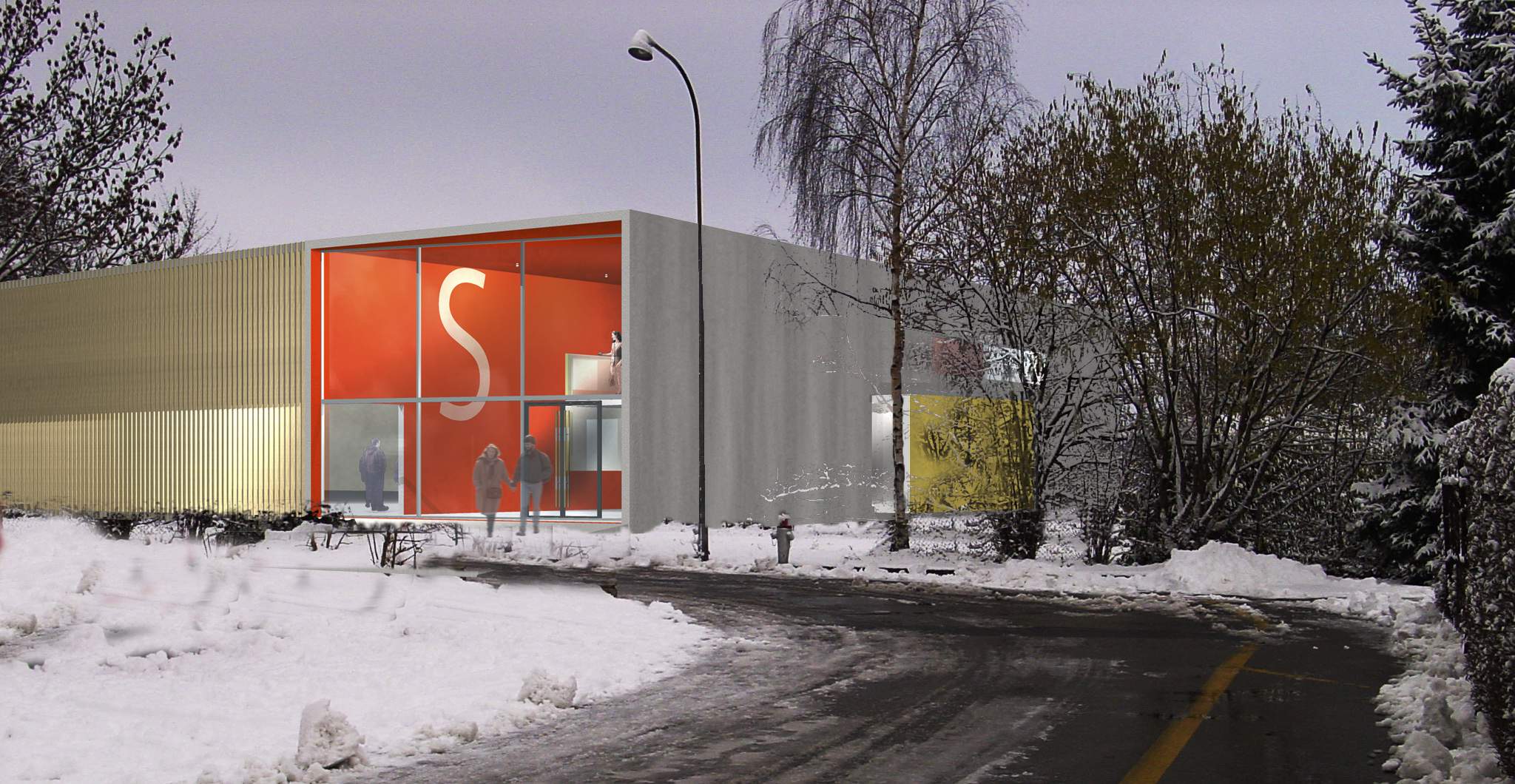 : Nouvelle halle de sport, La Neuveville, bauzeit architekten